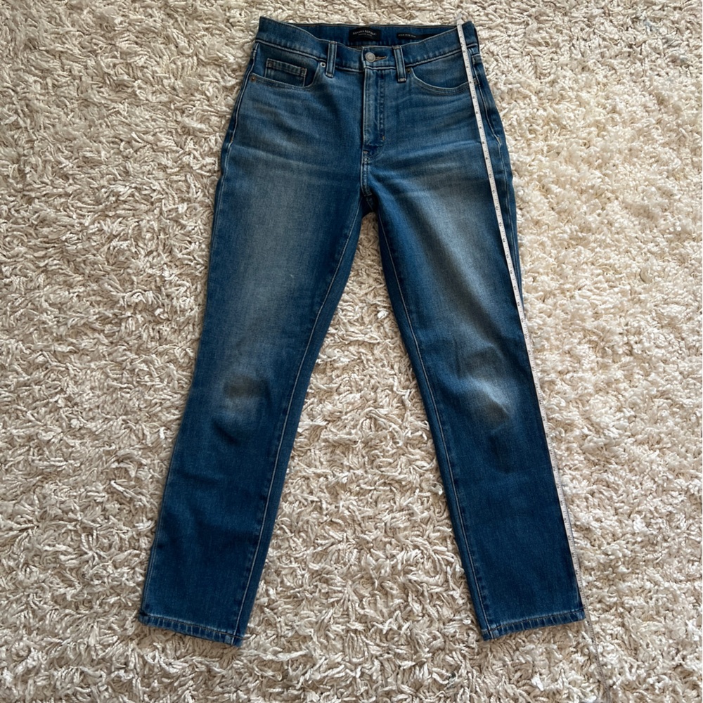 Banana republic premium high rise slim straight Blue Women's Jeans size 26/2